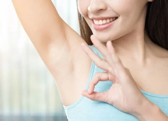 Sudoración Axilas · Hiperhidrosis — Stetia